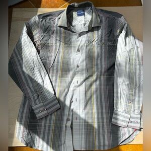 Tommy Bahama Multicolor Striped Button Down Shirt